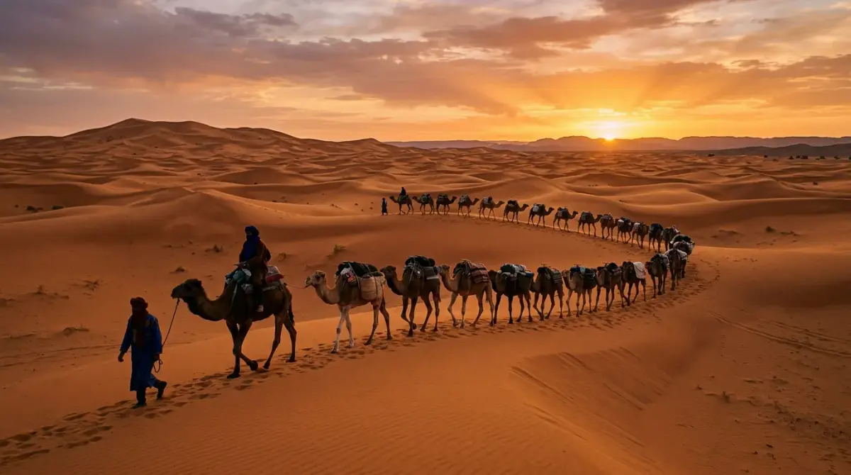 Sahara Desert Camel Trek