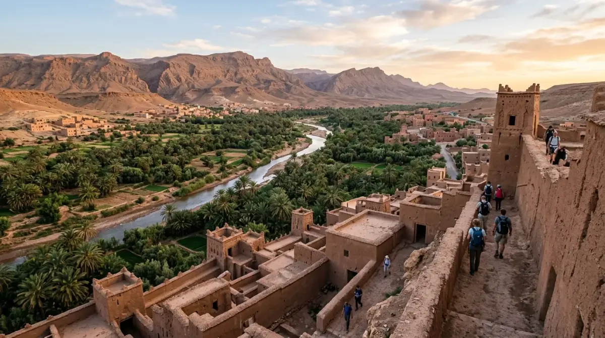 Ounila River Valley View