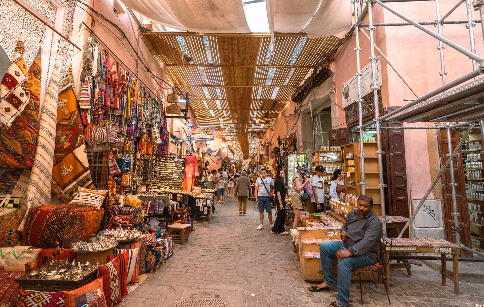 Is Marrakech safe street view in the historic Marrakech Medina
